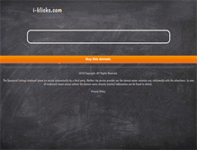 Tablet Screenshot of i-klicks.com